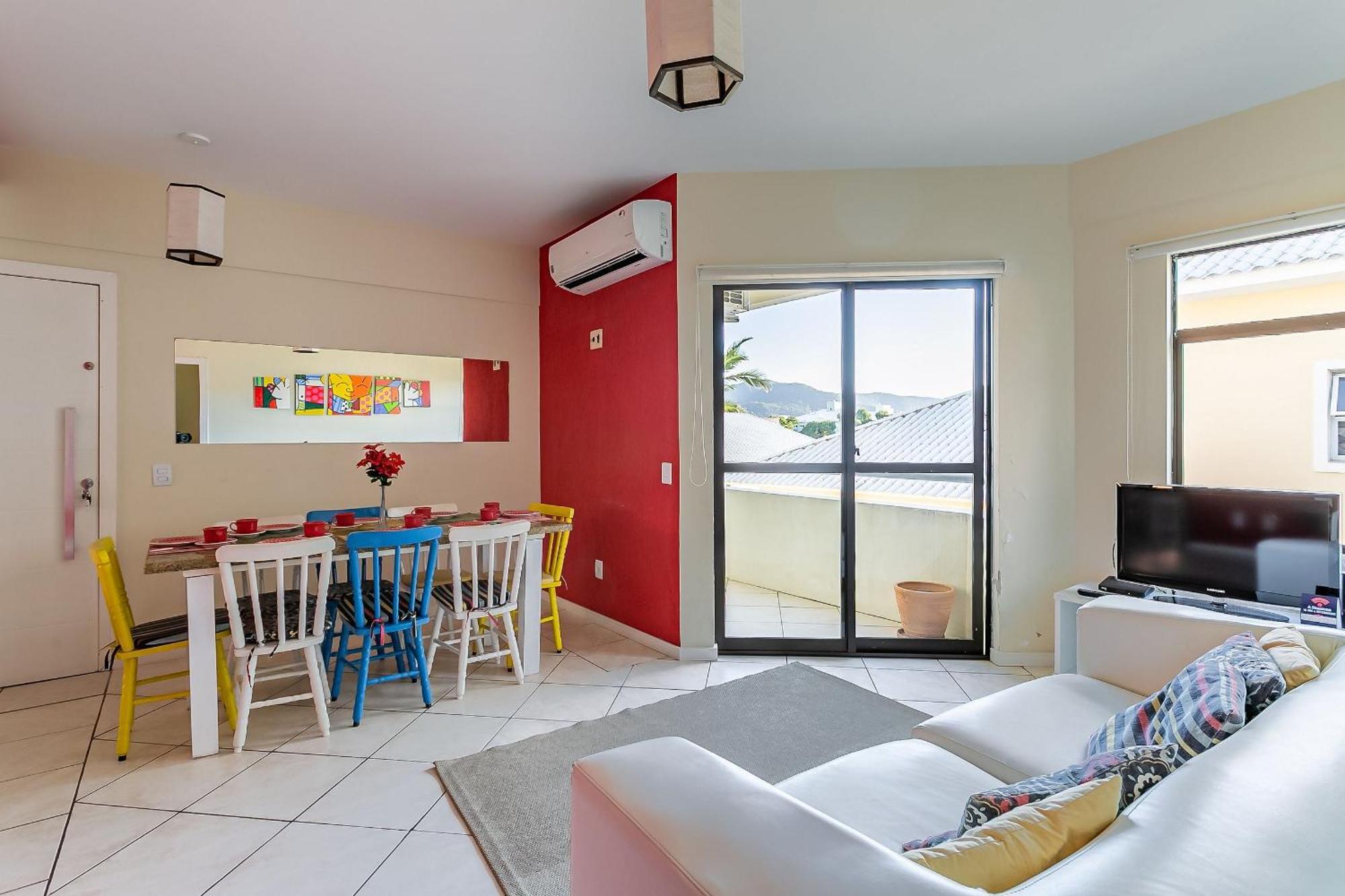 Apto Aconchegante A 110M Do Mar Em Floripa Eve203 Apartment Florianópolis Екстериор снимка